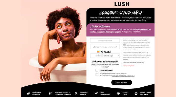 Entérate de las novedades de Lush Entérate de las novedades de Lush