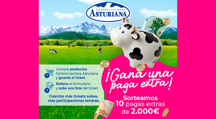 Gana una paga extra con Central Lechera Asturiana